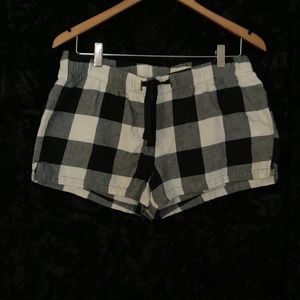 OLD NAVY 100% cotton PAJAMA SHORTS checks~size M